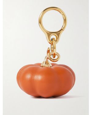 Loewe Pumpkin Taschenanhänger Aus Harz Mit Goldfarbenen Details - Orange