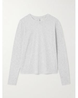 Skims Long Sleeve T-Shirt - White