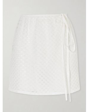 Missoni Mesh Mini Skirt - White