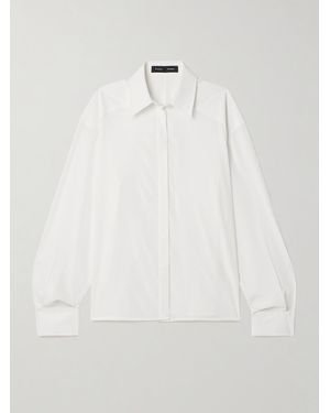 Proenza Schouler Demi Crepe De Chine Shirt - White