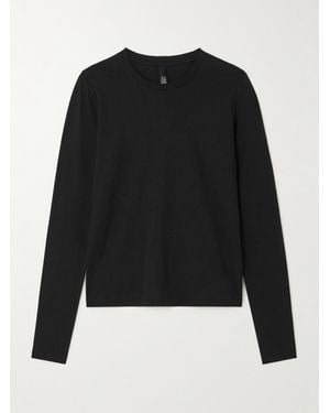Skims Long Sleeve T-Shirt - Black