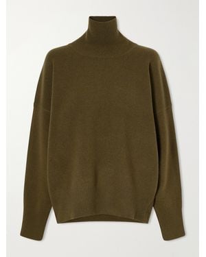 Rohe Wool-Blend Turtleneck Jumper - Green