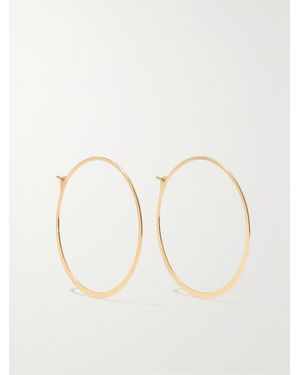 Melissa Joy Manning 14-Karat Recycled Hoop Earrings - Natural