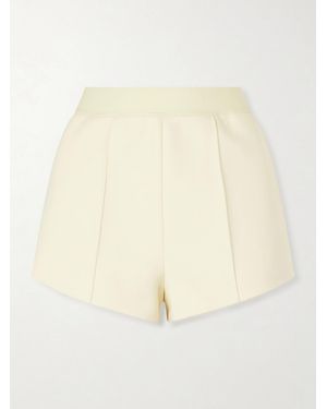Wardrobe NYC Stretch-Jersey Shorts - Natural