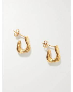 Alighieri Boucles D'Oreilles En Plaqué Or The Mini Link Of Wanderlust - Neutre
