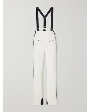 Goldbergh Keito Stretch-Jersey Ski Salopettes - White