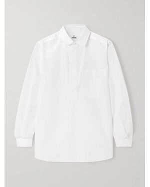 SEBLINE Combat Cotton-Poplin Shirt - White