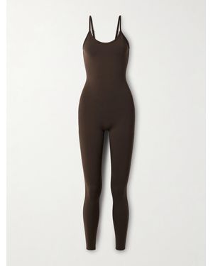 Alo Yoga Airbrush One And Done Airlift Jumpsuit - Brown