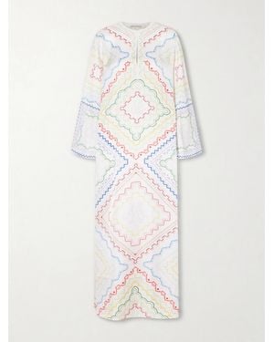 Mary Katrantzou Collins Printed Woven Cover-Up - White