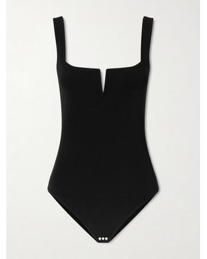 Galvan London Freya Body Aus Stretch-Strick - Schwarz