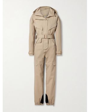 CORDOVA Apex Hooded Belted Ski Suit - Natural