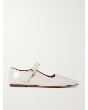 Emme Parsons Tramonto Mary-Jane-Ballerinas Aus Glanzleder - Natur