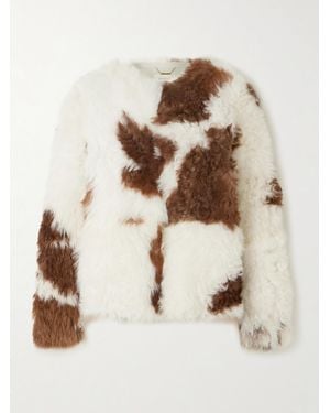 Zimmermann Hypnotic Shearling Coat - Natural