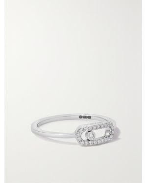 Messika Move Uno 18-Karat Diamond Ring - Natural