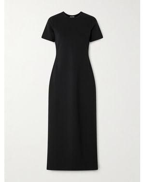 FFORME Alixe Scuba Midi Dress - Black