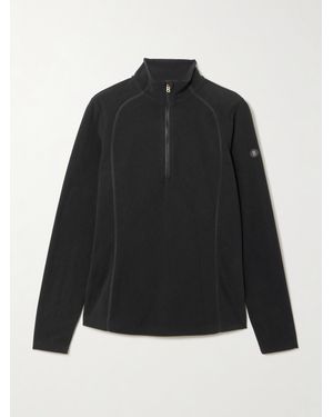 Bogner Medita Baselayer Aus Fleece Mit Applikation - Schwarz