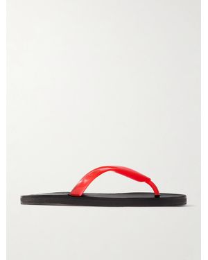 Ancient Greek Sandals Saionara Jelly Pvc Flip Flops - Red