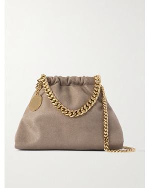 Stella McCartney Sac Porté Épaule En Matière Vegan Falabella Mini - Neutre