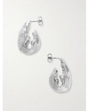 Alighieri Boucles D'Oreilles En Argent Recyclé The Crustacean Earrings - Blanc