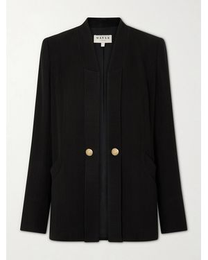 Maison Mayle Raf Jersey Blazer - Black