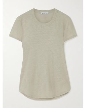 James Perse Slub Cotton-Jersey T-Shirt - Natural