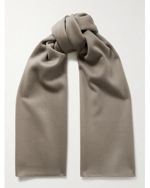 TOVE Suri Wool-Blend Felt Scarf - Natural