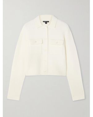 James Perse Stretch-Knit Jacket - Natural