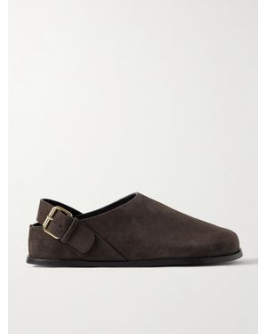 A.Emery Louis Suede Clogs - Grey