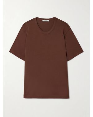 Lemaire Cotton-Jersey T-Shirt - Brown