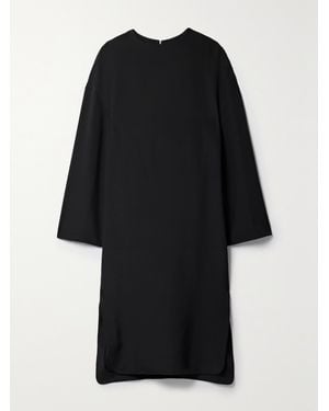 FFORME Sadie Midikleid Aus Seiden-Crêpe - Schwarz