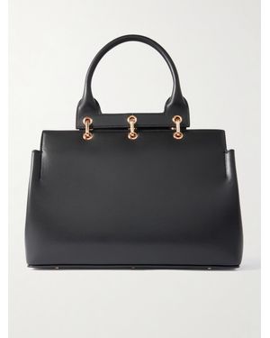 Gabriela Hearst Amethyst Kleine Tote Aus Leder - Schwarz