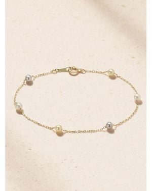 Mizuki 14-Karat Pearl Bracelet - Natural