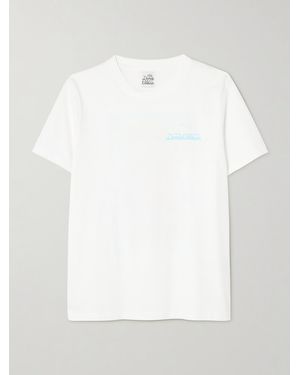 Donde Esteban T-Shirt Aus Baumwoll-Jersey Mit Prints - Weiß