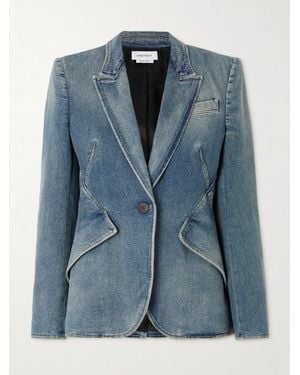McQueen Jeansblazer - Blau
