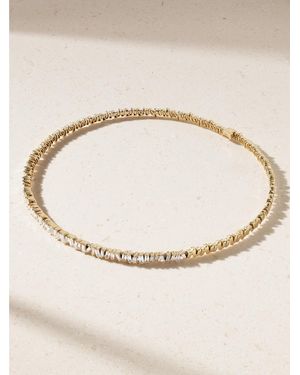 Suzanne Kalan 18-Karat Diamond Choker - Natural