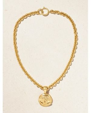 CHANEL Plated Necklace - Natural