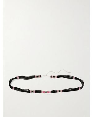 Isabel Marant Relona Beaded Belt - Metallic