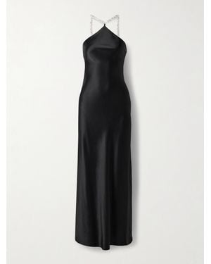 STAUD Hawthorne Maxi Dress in Black | Lyst