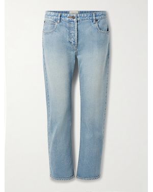 The Row Riaco Halbhohe Jeans Mit Schmalem Bein - Blau