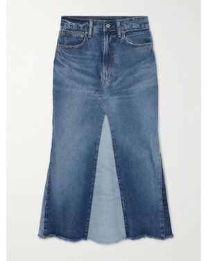 スカート Polo Ralph Lauren Flared Denim Skirt With Panel Detailing Polo Ralph Lauren Flared Denim Skirt With Panel Detailing in