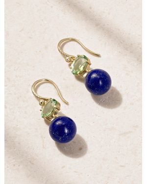 Irene Neuwirth Gumball 18-Karat Multi-Stone Earrings - Blue