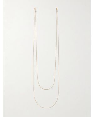 Alaïa Layered-Tone Earrings - White