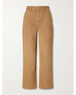 Sea Winslow Cotton Wide-Leg Pants - Natural