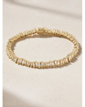 Suzanne Kalan 18-Karat Diamond Tennis Bracelet - Natural