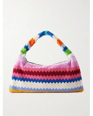 Missoni Striped Terry Shoulder Bag - Multicolor