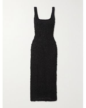 Mara Hoffman Popcorn Tencel Modal Midi Dress - Schwarz