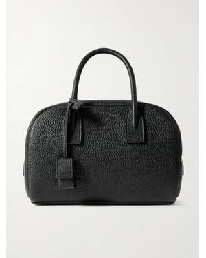 Saint Laurent Boston Textured-Leather Tote - Black