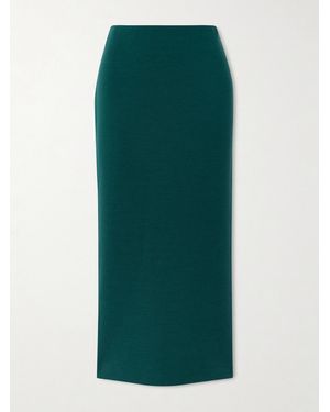 High Sport Cassidy Midirock Aus Wolle - Grün