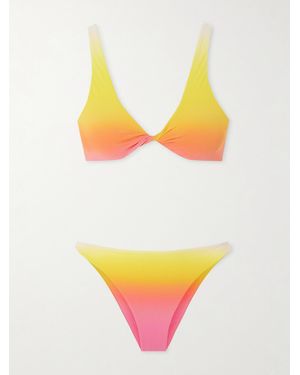 Lido Ottantacinque Bikini Mit Farbverlauf - Gelb