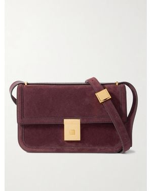 DeMellier London Sac Porté Épaule En Daim Paris - Violet
